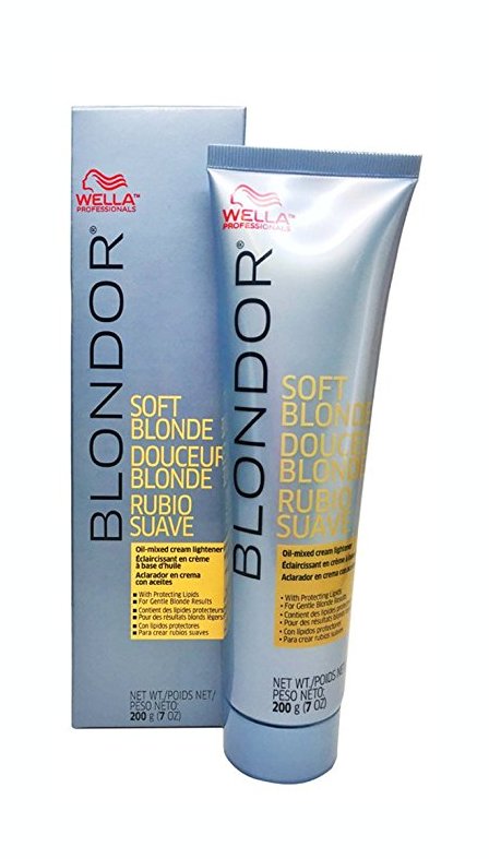 Wella Blondor Soft Blonde Cream olajjal kevert gyengéd felvilágosító krém 200 g