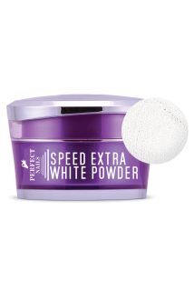 Perfect Nails Extra Fehér porcelán por - Speed Extra White  50ml