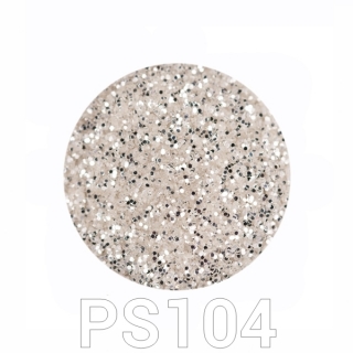 Profinails Pure Silver glitter 3g No.104 (ezüst árnyalat)